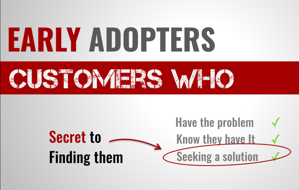 where to find early adopters