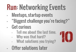 Run - Networking Events